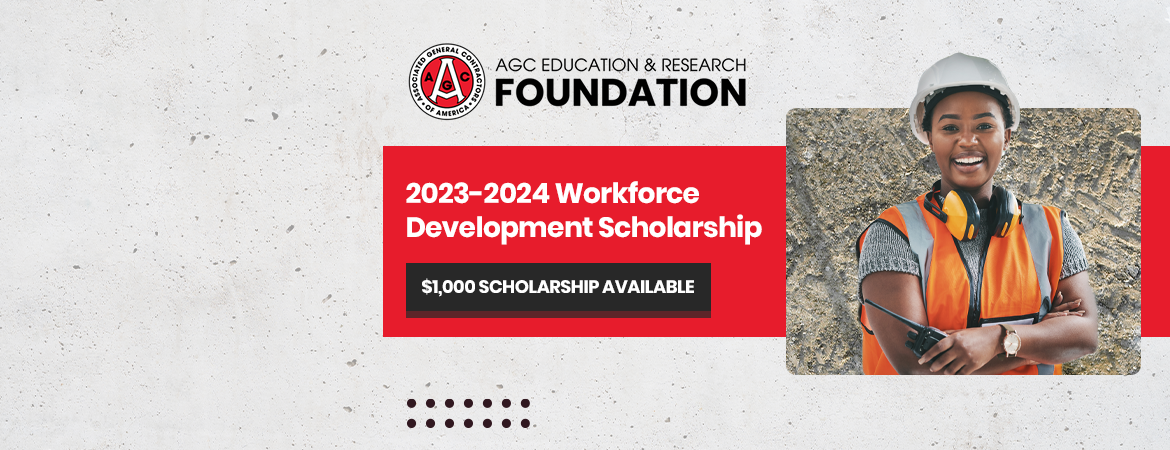Apply by June 1st for this $1K annual Workforce Development Scholarship (renewable for 2 years).