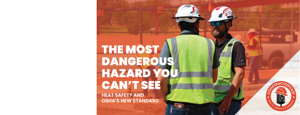 heat illness prevention constructorcast banner