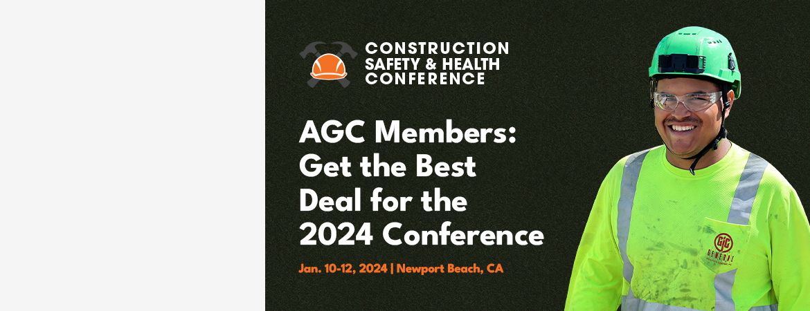 Register for AGC's Construction Safety &amp; Health Conference
