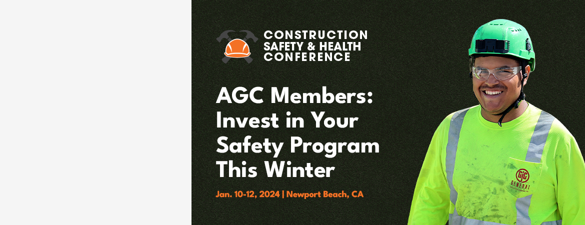 Register for AGC's Construction Safety &amp; Health Conference